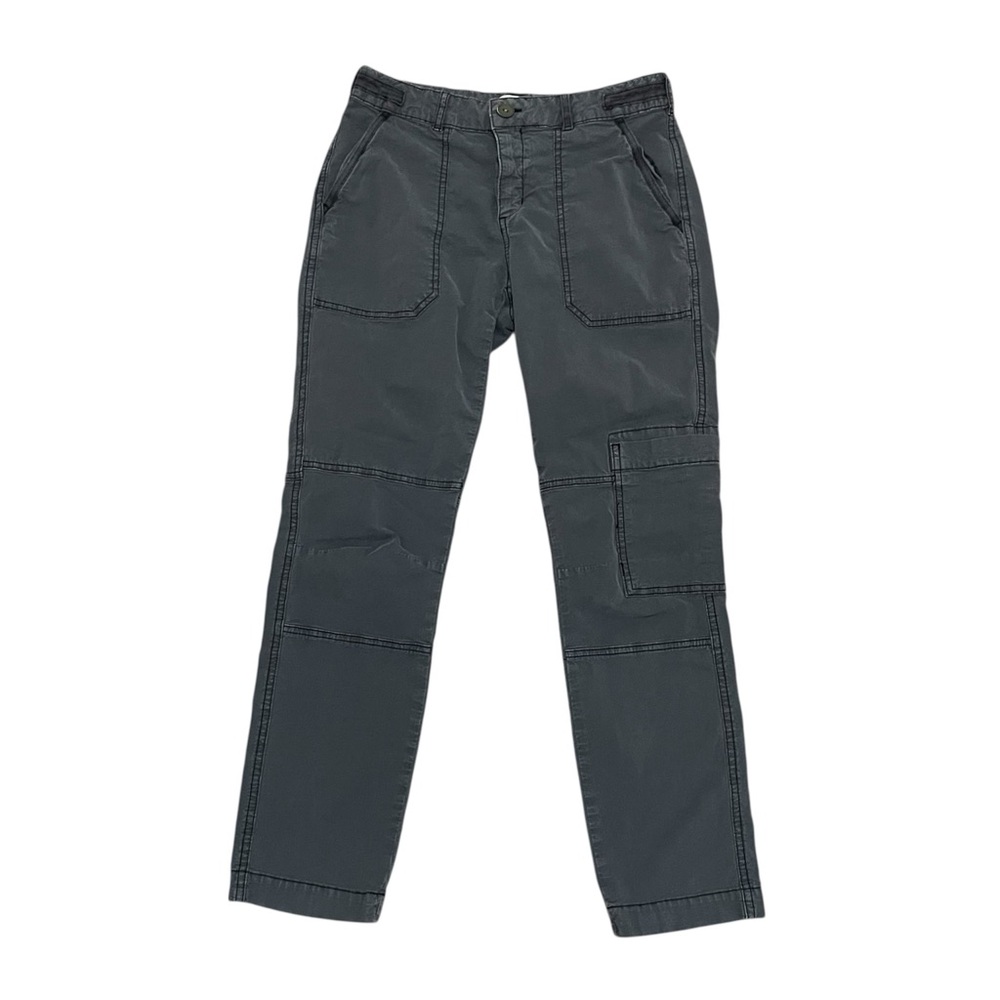 HEI The Wanderer Faded Grey Button Fly Straight Leg Cargo Pants 27